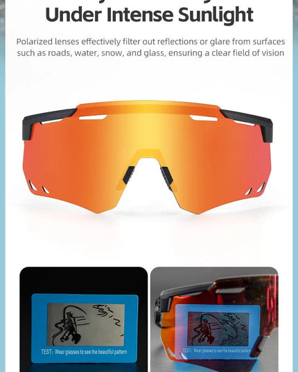 ROCKBROS Cycling Glasses MTB Road Bike Eyewear Driving Golf Goggles Protection Sports UV400 Sunglasses Polarized/Photochromic