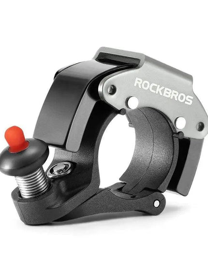 ROCKBROS Bicycle Bell Stainless Cycling Horn Mountain Road Anti-theft Alarm Horn Handlebar Bell Horn Classic Bicycle Accessories