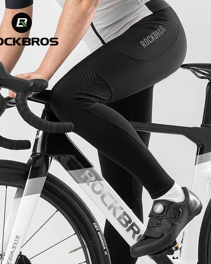 ROCKBROS Tights Trousers Cycling Gym Fitness Long Pants with Pockets Reflective Multifunctional Training Leggings EUR Size