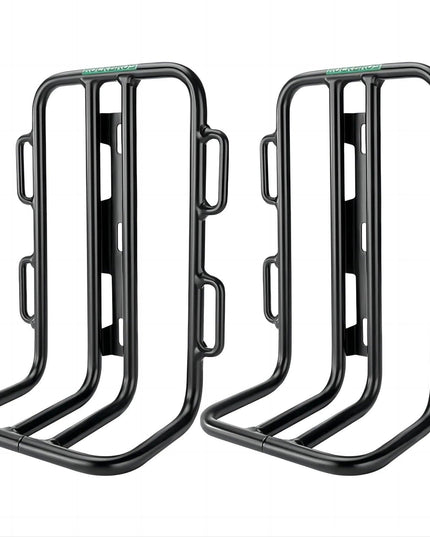 ROCKBROS Aluminum Alloy Bicycle Front Rack Carrier Pannier MTB Road Cycling Racks Load Bearing Luggage Shelf Bracket Accessory