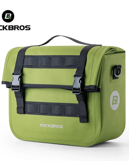 ROCKBROS 15L Multifunctional Saddle Bag Waterproof Cycling MTB Bike Rack Bag Travel Bag 3D support Big Capacity Bicycle Rear Bag