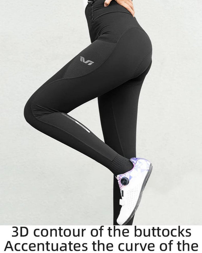 ROCKBROS TVI Series Cycling Bib Pants Spring Autumn Breathable Cycling bib Pants Quick Dry Women PRO Bike Long Pants Cool Pants