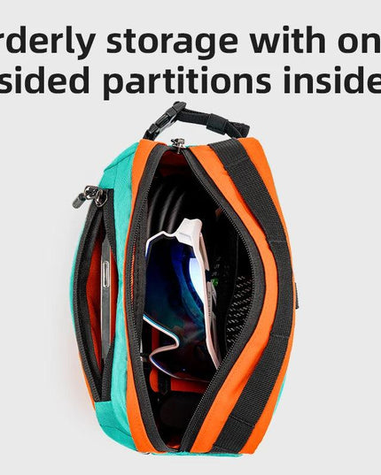ROCKBROS Handlebar Bag  Bike Bag Portable Pannier Multi-purpose 2.5L Large Capacity Backpack Shoulder Messenger Crossbody Bags