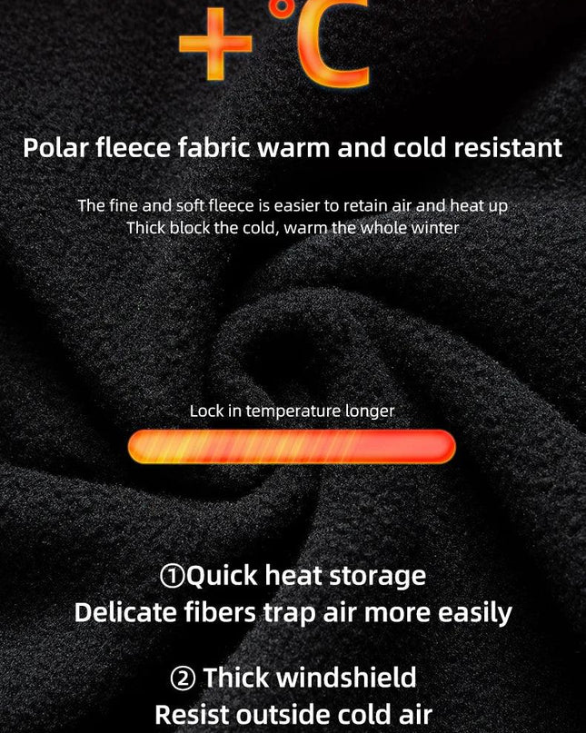 ROCKBROS Warm Cap Winter Windproof Hat Thermal Polar Fleece Balaclava Hat Outdoor Hand Cap Cold Padded Hood Neck