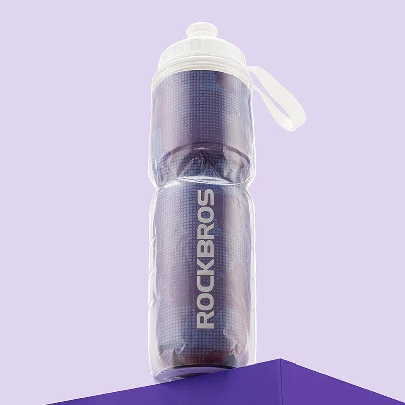 ROCKBROS Cycling Insulated Water Bottle 750ml PP5 Material Outdoor Sports Fitness Running Riding Camping Hiking Portable Kettle