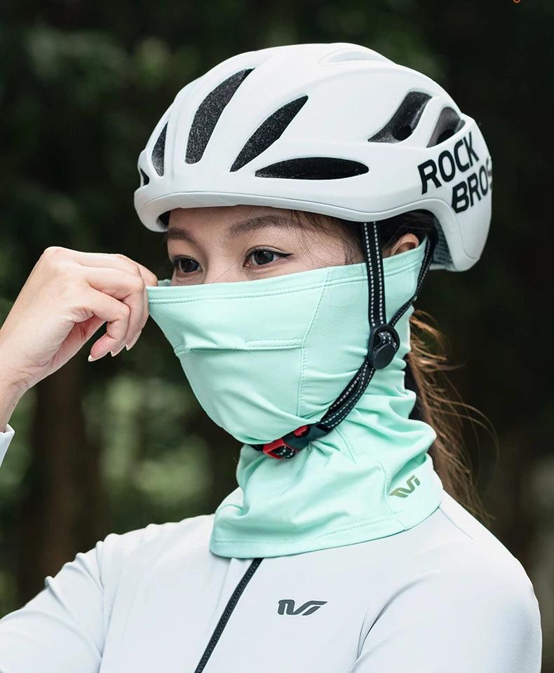 ROCKBROS TVI Winter Winproof Cycling Warm Mask Women's Neck Sport Scarves Great Stretch Sports Equip for Cycling Running Fishing