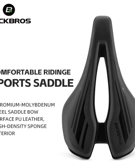 ROCKBROS Bicycle Saddle Ultralight Hollow Comfortable Saddle Breathable MTB Road bike Shockproof Sports Cycling Seat Lightweight