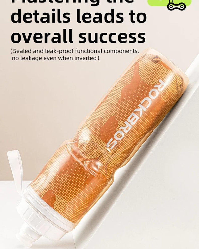 ROCKBROS Cycling Insulated Water Bottle 750ml PP5 Material Outdoor Sports Fitness Running Riding Camping Hiking Portable Kettle