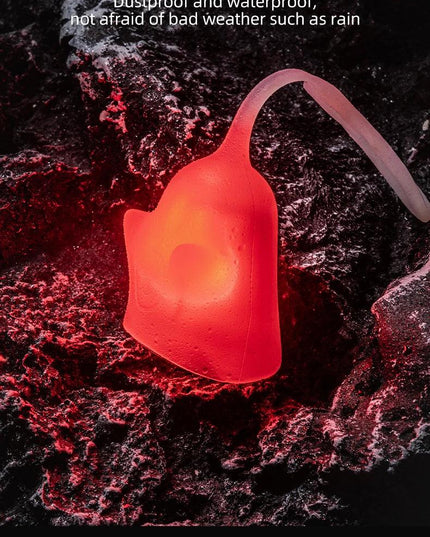 ROCKBROS Bike Rear Light 3 Modes IP64 Dustproof Waterproof Warning Light Tail Bicycle Silicone Shell High Elastic Taillight