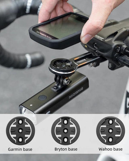 ROCKBROS Bracket for Giant TCR Road Bike PCR Bicycle Light Holder Aluminum Alloy for Garmin/Bryton/Wahoo Mount Computer Bracket