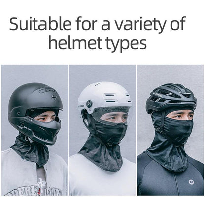 ROCKBROS Full Face Mask UV Sun Protection Cycling Mask Summer Balaclava Hat Bike Scarf Breathable Outdoor Motorcycle Face Masks