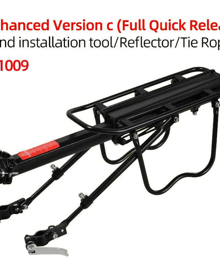 ROCKBROS Bicycle Rack MTB Road Bike Shelf Aluminum Alloy Bike Rack Quick Release Manned Rear Tailstock Bicycle Accessories