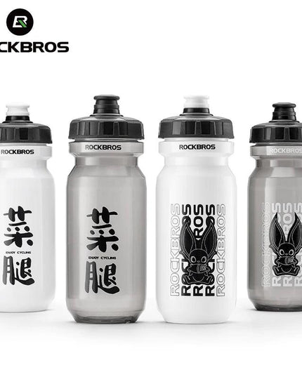ROCKBROS Sports Water Bottle 600ml Leak-proof  PP5 Food-grade Material Sports Bottle Bicycle Lockable Cycling Water Kettle