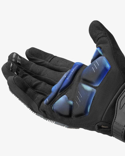 ROCKBROS Tactical Gloves SBR Thickened Pad Cycling Gloves Shockproof Breathable GEL Bike Gloves Winter Warmer Full Finger Sport