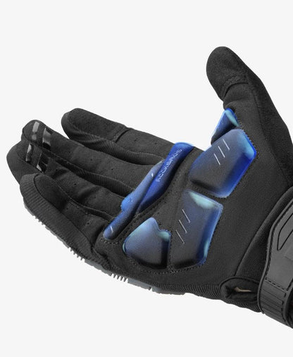 ROCKBROS Tactical Gloves SBR Thickened Pad Cycling Gloves Shockproof Breathable GEL Bike Gloves Winter Warmer Full Finger Sport