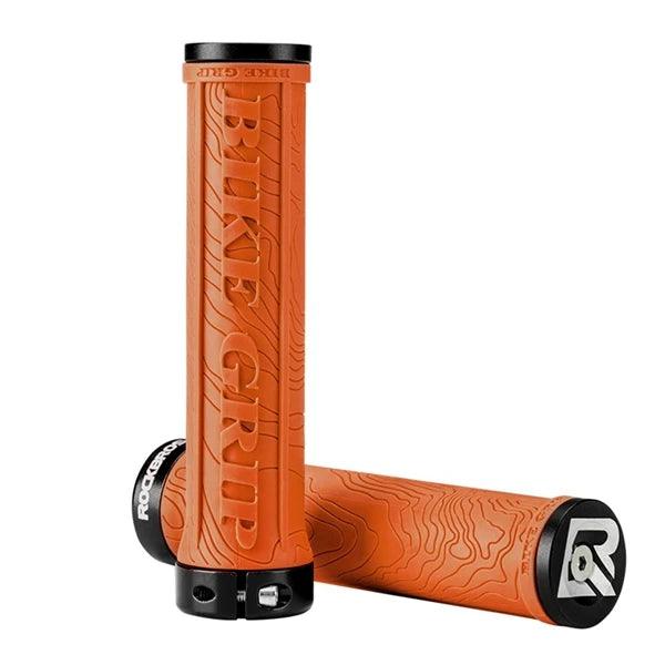 ROCKBROS TPR Rubber Bike Grips Bicycle Handlebar Mtb Grips Soft 3D Anti-skid Lock On Handle Bar Cycling Parts Bike Accessories