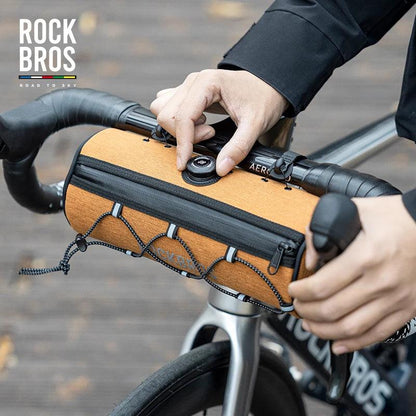 ROCKBROS ROAD TO SKY Cycling Bag Front Tube Bag Long Distance Riding MTB Road Bike Bag Head Beam hanger Bag Bike Accessories