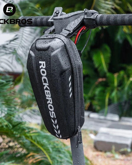 ROCKBROS Hard Shell Front Frame Scooter Hanging Bag Waterproof MTB Road Bike Folding Bag Multifunctional Electric Bicycle Bag