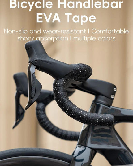 ROCKBROS Road Bike Handlebar Tapes Anti-slip PU EVA Breathable Shock Absorbing Cycling Strap Wear-Resistant Strap Accessories