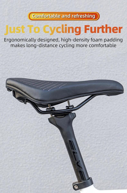 ROCKBROS Bike Saddle MTB Road Bicycle Seat Saddle Ultralight Breathable Comfortable Cushion Racing Soft Cycling Saddle