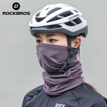 ROCKBROS Face Scarf Windproof Mask Multi-functional Warm Ski Bicycle Motorcycle Running Neck Cover Sport Breathable Face Mask