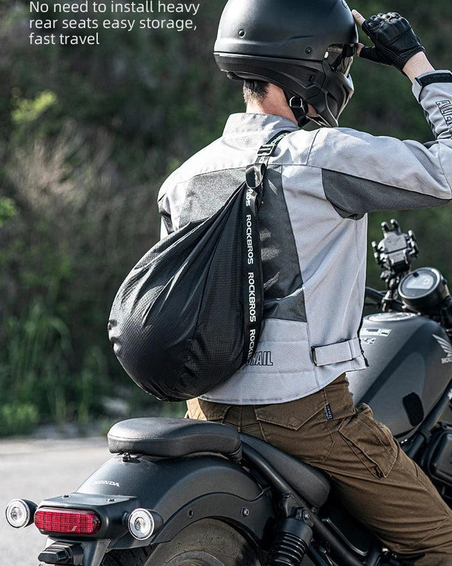 ROCKBROS Backpack Outdoor Sports Cycling Climbing Hiking Camping Bag Motorcycle Bags Bike Portable Reflective Rider Backpack