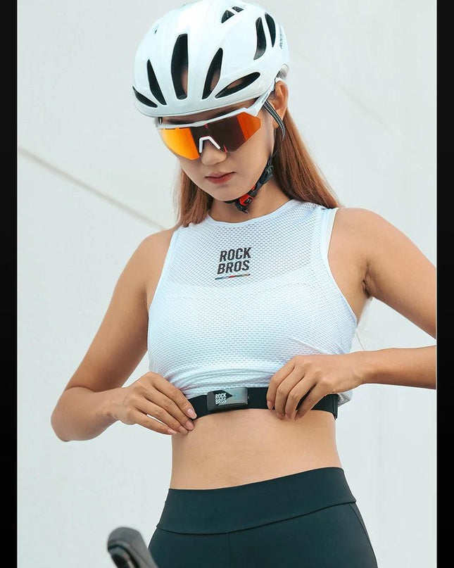 ROCKBROS H828 Heart Rate Sensor Bluetooth 4.0 ANT+ Upgrade 50H Battery Life Waterproof For Garmin Wahoo GPSPORT Bike Computer