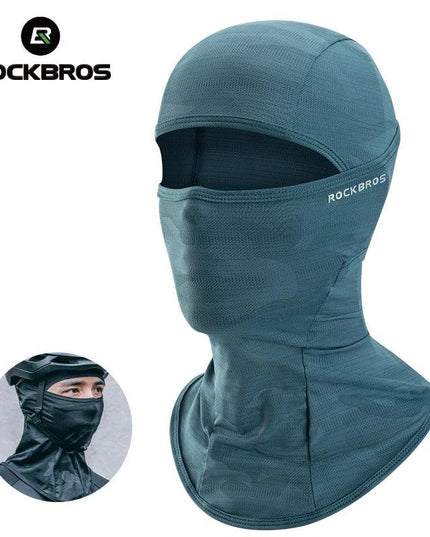 ROCKBROS Full Face Mask UV Sun Protection Cycling Mask Summer Balaclava Hat Bike Scarf Breathable Outdoor Motorcycle Face Masks
