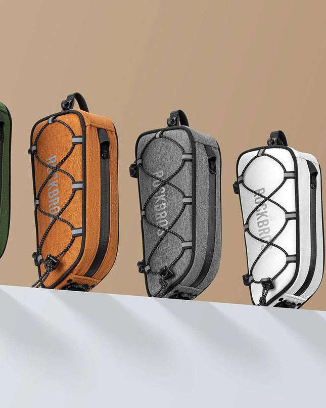 ROCKBROS ROAD TO SKY Cycling Bag Large Capacity Bicycle Front Tube Bag Long Distance Riding Head Beam Hanger Bag Bike Accessory