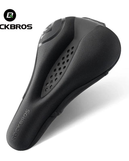 ROCKBROS Bicycle Saddle Cover Liquid Silicone Gel Breathable Seat Soft Thickened MTB Shockproof Cushion Cycling Accessories
