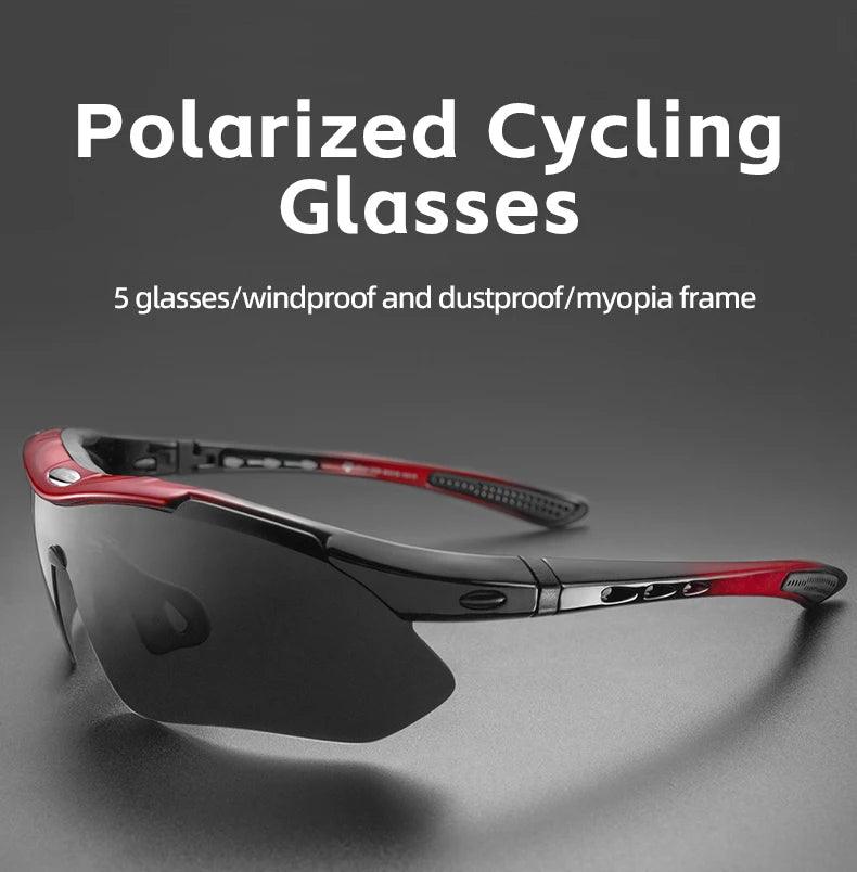 ROCKBROS Polarized Glasses UV Protection Goggles Eyewear Photochromic Bicycle Sunglasses Motorcycle Sports Outdoor Glasses