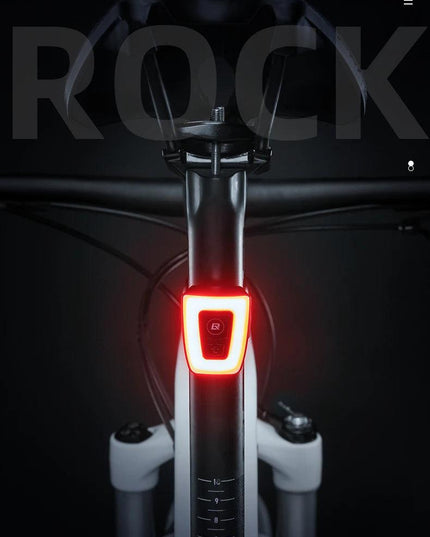 ROCKBROS  Mni Bike Light Waterproof USB Rechargeable Helmet Taillight Lantern For Bicycle LED Safety Night Riding Tail Light