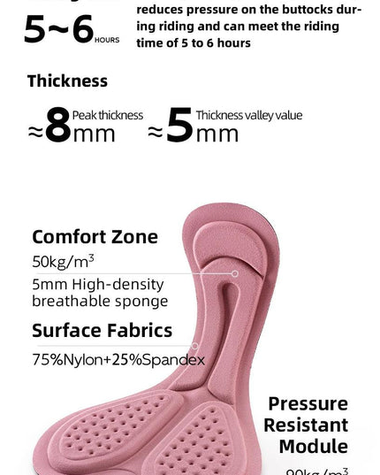 ROCKBROS Women Cycling Underwear Padded Shockproof Mountain MTB Bicycle Shorts Comfortable Underwear Tights Women Shorts