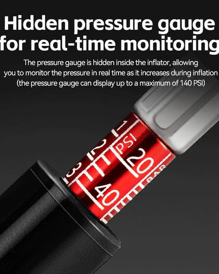 ROCKBROS Bicycle Pump 220PSI Mini Hand Air Pump Tire Inflator Schrader Presta Portable AV/FV MTB Bike Road Bike Accessories