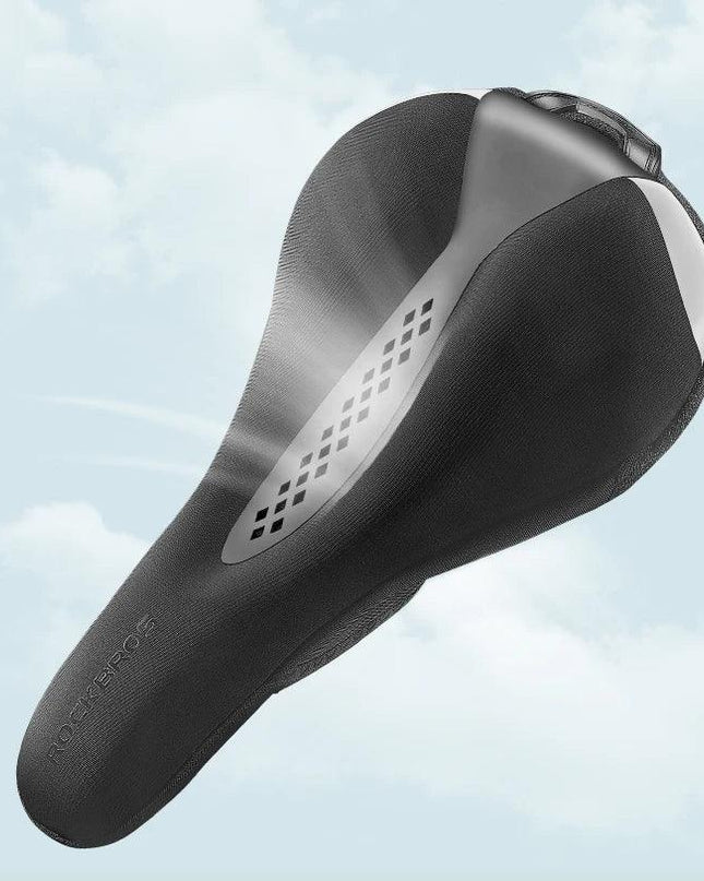 ROCKBROS Bicycle Saddle Cover MTB  With Rear Light Road Bike Seat Saddle Breathable Comfortable Cushion Cycling Saddle Cover
