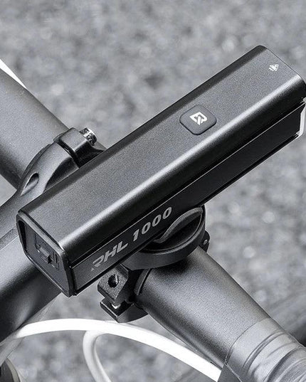 ROCKBROS Bicycle Light 1000LM Type-c Charging Bike Light Front Lamp Rechargeable Cycling Headlight Aluminum Waterproof RHL1000