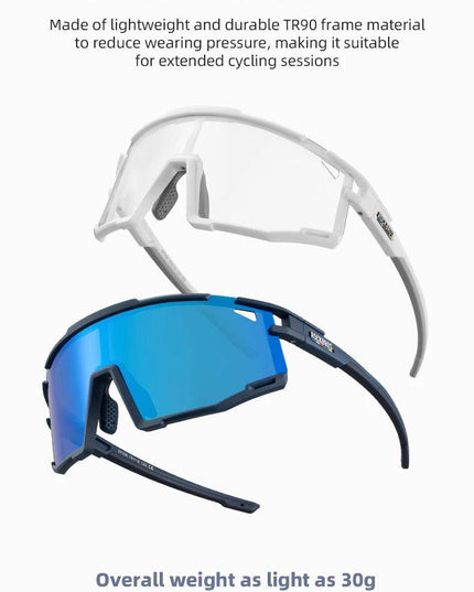 ROCKBROS Cycling Sunglasses Photochromic Polarized Bike Glasses UV400 Ultraviolet Outdoor Sport Hiking Glasses Eyewear Equipment