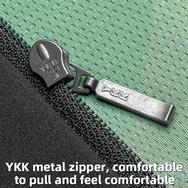 ROCKBROS Cycling Jersey MTB T-shirt Mountain Bike Men's Wear Summer Clothes High-Quality With YKK Zipper Sportswear Breathable