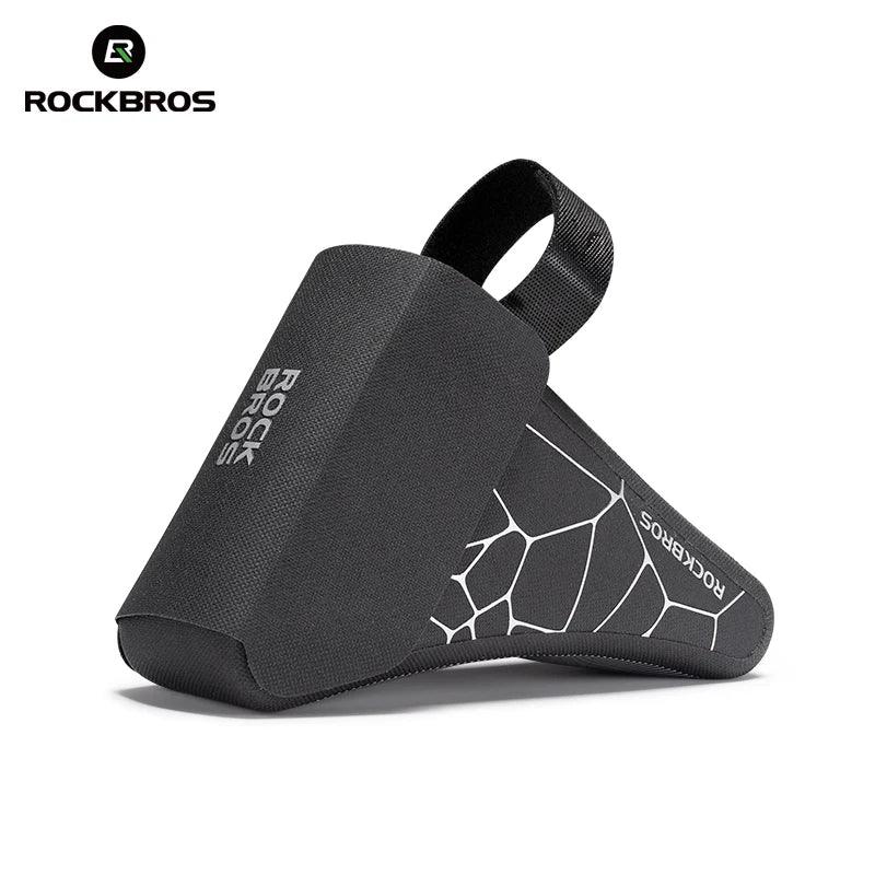 ROCKBROS Folding Bicycle Waterproof Triangle Bags for Brompton Bike 0.32L Portable Mini Brompton Bag Outdoor Bike Accessories