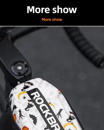 ROCKBROS Bicycle Trunk Bags 1L Hard Shell Bicycle Top Tube Bag MTB Road Bike Tools Storage Package Fashion Bicycle Accessories