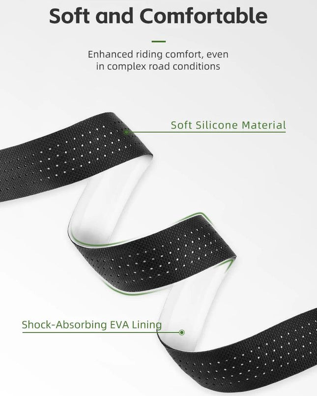 ROCKBROS Road Bike Handlebar Tape Breathable Anti-slip Shock Absorbing Belt Winding Straps Soft Wear-Resistant Cycling Strap