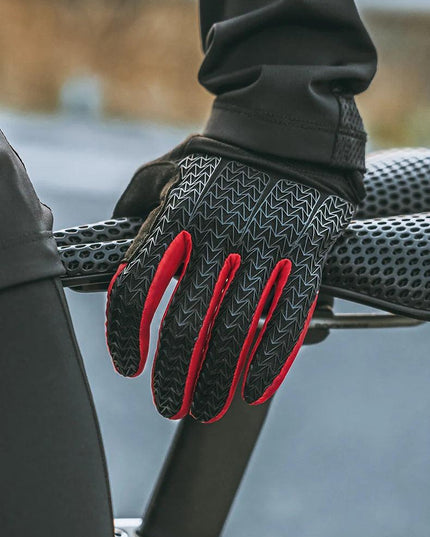 ROCKBROS Windproof Cycling Gloves Touch Screen Riding MTB Bike Bicycle Gloves Thermal Warm Motorcycle Winter Autumn Bike Gloves