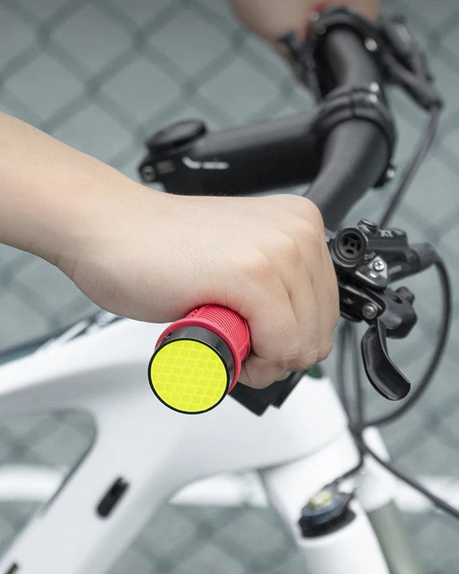 ROCKBROS Bike HandleBar Grip Silicone Non-Slip Bike Handle Cover Ultralight Anti-skid Bike Handle Alloy Cycling Accessories