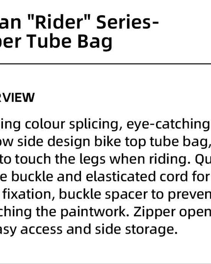 ROCKBROS Bicycle Bag Ultralight Top Front Tube Frame  Bag Large Capacity Reflective Portable Bike Bag Cycling Pannier Bag