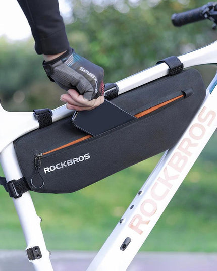 ROCKBROS Cycling Bicycle Bags Top Tube Front Frame Bag Waterproof MTB Road Triangle Pannier Dirt-resistant Bike Accessories Bags