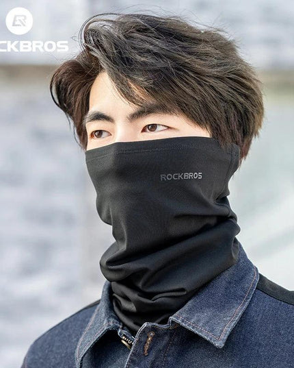 ROCKBROS Face Scarf Windproof Mask Multi-functional Warm Ski Bicycle Motorcycle Running Neck Cover Sport Breathable Face Mask
