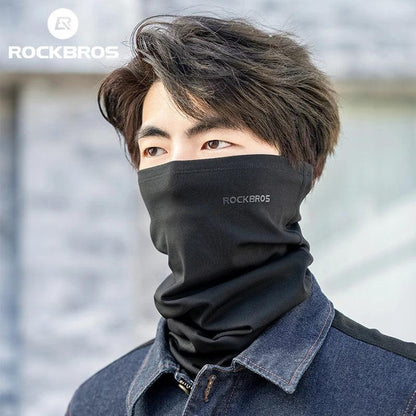 ROCKBROS Face Scarf Windproof Mask Multi-functional Warm Ski Bicycle Motorcycle Running Neck Cover Sport Breathable Face Mask