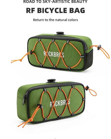 ROCKBROS ROAD TO SKY Cycling Bag Large Capacity Bicycle Handlebar Bag Front Suspension Bike Head Beam Hanger Bag Bike Accessary