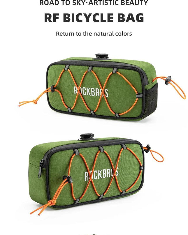 ROCKBROS ROAD TO SKY Cycling Bag Large Capacity Bicycle Handlebar Bag Front Suspension Bike Head Beam Hanger Bag Bike Accessary