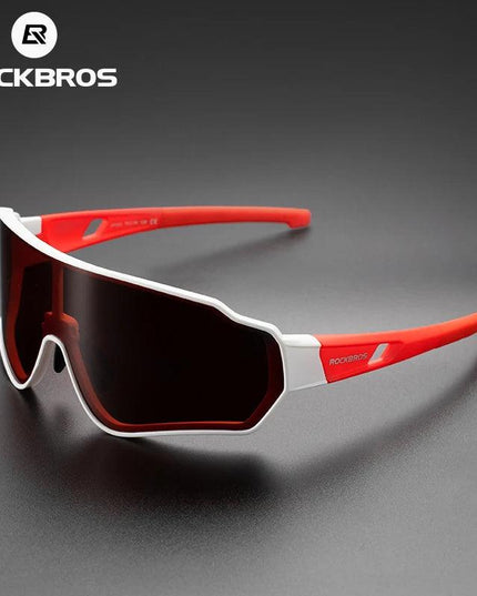 ROCKBROS Cycling Glasses Men Women Photochromic Outdoor Sport Hiking Eyewear Polarized Sunglasses Inner Frame  Bicycle Glasses